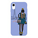 LaCoqueFrançaise Coque iPhone Xr Silicone Liquide Douce lilas Working girl . Coque iPhone Xr Silicone Liquide Douce lilas Working girl .