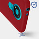 Acheter Avizar Coque pour Nokia 3.4 Flexible Antichoc Finition Mat Anti-traces Rouge