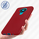 Avizar Coque pour Nokia 3.4 Flexible Antichoc Finition Mat Anti-traces Rouge pas cher
