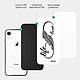 Acheter Evetane Coque en verre trempé iPhone Xr Love Life .