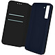 Avizar Housse Samsung Galaxy S21 FE Portefeuille Fonction Support Vidéo bleu nuit - Housse de protection intégrale spécialement conçue pour Samsung Galaxy S21 FE.