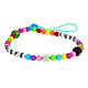 Avizar Bijou Téléphone Bracelet Love Circonférence 25cm Collection Lovely Bracelet de téléphone avec deux textes "LOVE", de la collection Lovely