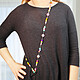 Avizar Bijou de Téléphone Collier Smiley et Fruits 110cm Collection Smile pas cher
