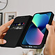 Avis Avizar Étui pour iPhone 13 Mini Clapet Portefeuille Fonction Support Vidéo Noir