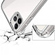 Evetane Coque iPhone 13 Pro Max Antichoc Silicone bords renforcés + 2 Vitres en verre trempé Protection écran pas cher