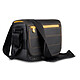 be.ez LE reporter Scout Black Safran - Sac bandoulière pour appareil photo compact