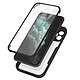 Avizar Coque Intégrale pour iPhone 11 Pro Antichoc Dos Rigide Contour en Silicone - Dos rigide en plexiglas transparent pour protéger sans masquer le design du téléphone
