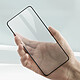 Acheter Avizar Coque Realme GT Silicone Souple Film Verre Trempé 9H Noir Noir