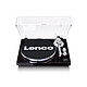 Lenco - Platine vinyle connexion bluetooth et USB LBT-188 noisette Platine vinyle à entraînement par courroie. 33 et 45 tours.