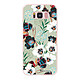 LaCoqueFrançaise Coque Samsung Galaxy S8 Silicone Liquide Douce rose pâle Fleurs vert d'eau . Coque Samsung Galaxy S8 Silicone Liquide Douce rose pâle Fleurs vert d'eau .