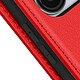Acheter Avizar Étui pour Samsung Galaxy A03s Porte-carte Support Vidéo Clapet Magnétique Rouge