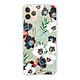 LaCoqueFrançaise Coque iPhone 11 Pro Max 360 intégrale transparente Motif Fleurs vert d'eau Tendance . Coque iPhone 11 Pro Max 360 intégrale transparente Fleurs vert d'eau Tendance .