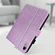 Avizar Étui pour iPad Mini 6 2021 et Mini 7 2024 à Paillettes Glitter Violet pas cher