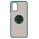 Avizar Coque Samsung Galaxy A03S Bi-matière Bague Métallique Support Vert Coque de protection vert avec un anneau de maintien spécialement conçue pour Samsung Galaxy A03S.