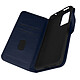 Avizar Housse Xiaomi 11T et 11T Pro Clapet Portefeuille Fonction Support bleu - Étui de la série Chesterfield spécialement conçu pour appareil
