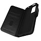 Avizar Housse Xiaomi 11T et 11T Pro Clapet Portefeuille Support vidéo Noir Étui de la série Chesterfield spécialement conçu pour appareil