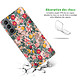 Avis LaCoqueFrançaise Coque Samsung Galaxy S21 5G 360 intégrale transparente Motif Fleurs Beige et Rose Tendance .