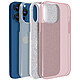 Avis Avizar Coque iPhone 13 Pro Max Paillette Amovible Silicone Semi-rigide rose