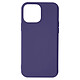 Avizar Coque pour iPhone 13 Pro Silicone Semi-rigide Finition Soft-touch Violet - Coque de protection spécialement conçue pour iPhone 13 Pro