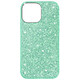 Avizar Coque iPhone 13 Pro Max Paillette Amovible Silicone Semi-rigide vert - Coque à paillettes spécialement conçue pour votre iPhone 13 Pro Max.