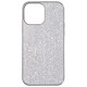 Avizar Coque pour Apple iPhone 13 Pro Max Paillette Amovible Silicone Semi-rigide argent - Coque à paillettes spécialement conçue pour votre Apple iPhone 13 Pro Max