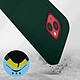 Avis Avizar Coque iPhone 13 Silicone Semi-rigide Finition Soft-touch vert