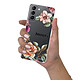 LaCoqueFrançaise Coque Samsung Galaxy S21 5G 360 intégrale transparente Motif Amour en fleurs Tendance . pas cher