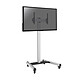 KIMEX 031-1102K2 Support sur roulettes pour écran TV 32'' - 75'' - Hauteur 175cm - Inclinable