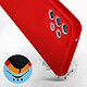 Avis Avizar Coque Soft Touch pour Galaxy A33 5G en Silicone Semi-rigide Antidérapant Rouge