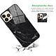 Avis Evetane Coque iPhone 13 Pro Coque Soft Touch Glossy Marbre noir Design