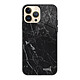 Evetane Coque iPhone 13 Pro Coque Soft Touch Glossy Marbre noir Design Coque iPhone 13 Pro Coque Soft Touch Glossy Marbre noir Design