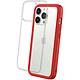 Rhinoshield Coque pour iPhone 13 Pro Modulaire MOD NX Ultra-résistante et Flexible Rouge Coque conçue sur mesure pour Apple iPhone 13 Pro