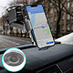 Forcell Support Voiture 2 en 1 Charge Qi Ventouse et Grille d'aération Forcell Noir pas cher