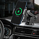 Avis Forcell Support Voiture 2 en 1 Charge Qi Ventouse et Grille d'aération Forcell Noir