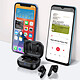 Awei Ecouteurs Sans Fil Intra-Auriculaire Certifié IP64 Noir pas cher