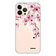 Evetane Coque iPhone 13 Pro 360 intégrale transparente Motif Cerisier Tendance . Coque iPhone 13 Pro 360 intégrale transparente Cerisier Tendance .