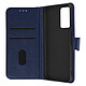 Avizar Étui pour Xiaomi Redmi Note 11 Pro 5G Portefeuille Fonction Support Vidéo Bleu Étui de la série Chesterfield spécialement conçu pour Xiaomi Redmi Note 11 Pro 5G