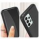 Acheter Avizar Coque Samsung Galaxy A52 et A52s Souple Noir et Verre Trempé 9H Transparent