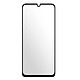 Avizar Film Galaxy A22 5G Flexible Incassable Dureté 9H Anti-rayures Anti-traces Noir Verre de protection spécialement conçu pour le appareil