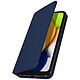 Avizar Etui Portefeuille pour Samsung Galaxy A03 Clapet Magnétique avec Support Bleu - Cet étui dispose d'un rangement carte discret à l'intérieur du rabat