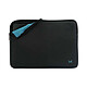 Mobilis - Housse ordinateur éco-conçue RE.LIFE 12.5-14" Noir Focus sur leur housse pour PC RE.LIFE design et bi-couleurs fabriquée à partir de 90% de matières recyclées certifiées GRS (Global Recycled Standard).