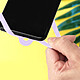 Avizar Cordon Smartphone avec Silicone Universel Extensible Réglable 90cm pas cher