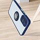 Acheter Avizar Coque Samsung Galaxy A13 Bi-matière Bague Métallique Support Vidéo Bleu
