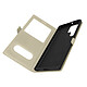 Avizar Housse pour Samsung Galaxy S22 Ultra avec Clapet Double Fenêtre Support Vidéo - Étui de protection intégrale spécialement conçu pour votre Samsung Galaxy S22 Ultra