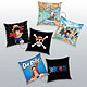 One Piece - Pack 3 oreillers Characters 40 x 40 cm Pack de 3 oreillers One Piece, modèle Characters 40 x 40 cm.