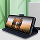 Avis Avizar Housse pour Honor X7 Clapet Portefeuille Fonction Support Vidéo Bleu
