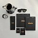 RHODIA Bloc agrafé Rhodia N°19 21x31,8 cm 80 feuillets ligné avec marge 80g - Noir pas cher