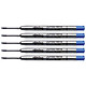 ROTRING Mine Jumbo Pour Stylo Bille Pointe Moyenne Bleu x 5 Stylo à bille