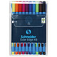 SCHNEIDER Stylo à bille Slider Edge Pointe Extra Large Pochette 10 Stylo à bille