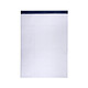 CONQUÉRANT Bloc bureau A4 sans couverture Quadrillé 100 Feuilles 60g Bloc-note